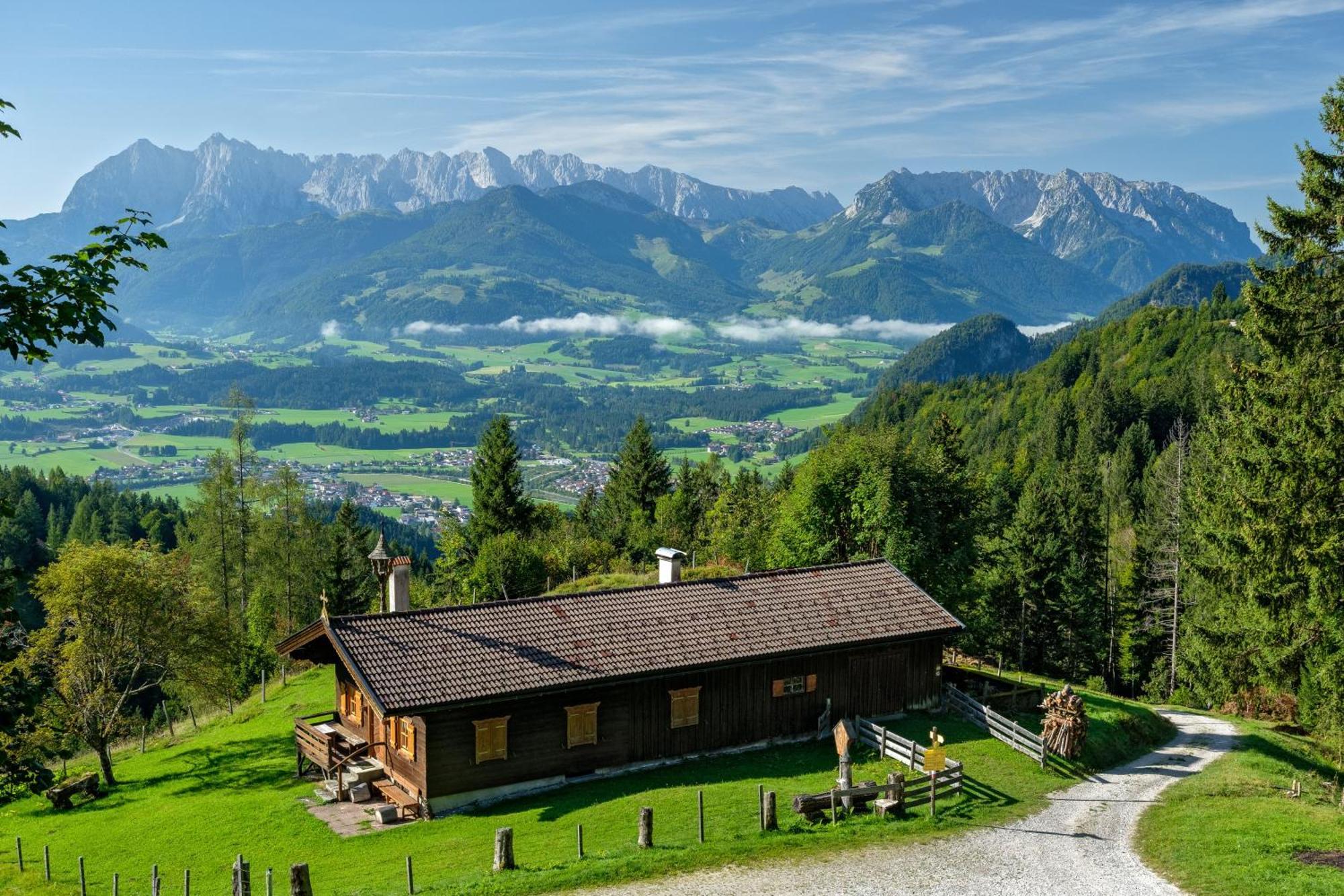 Ferienwohnung Ferienhaus Hetzenauer Kössen Exterior foto